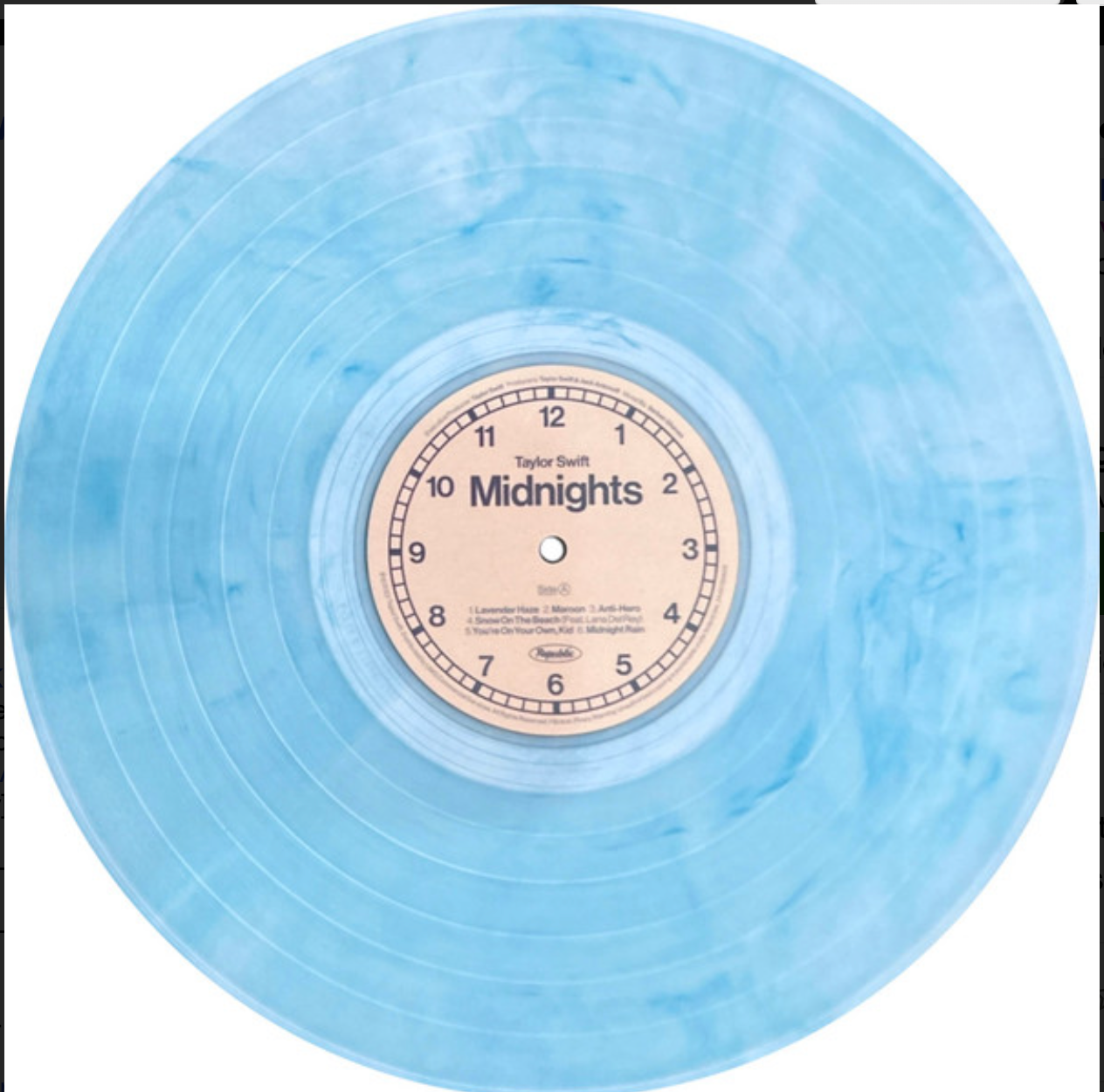 SWIFT, TAYLOR - MIDNIGHTS (MOONSTONE BLUE)