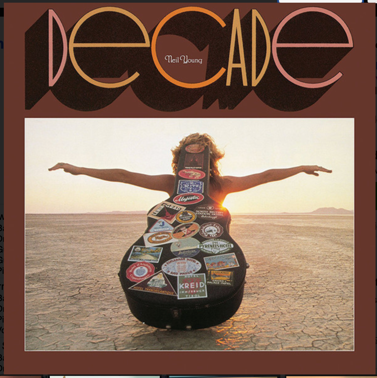 YOUNG, NEIL - DECADE