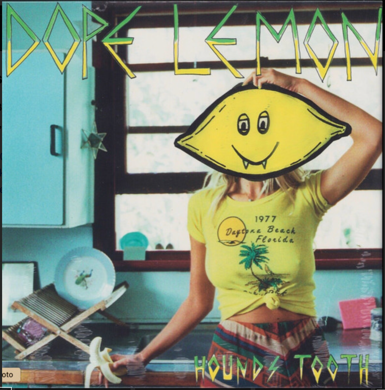 DOPE LEMON - HOUNDS TOOTH