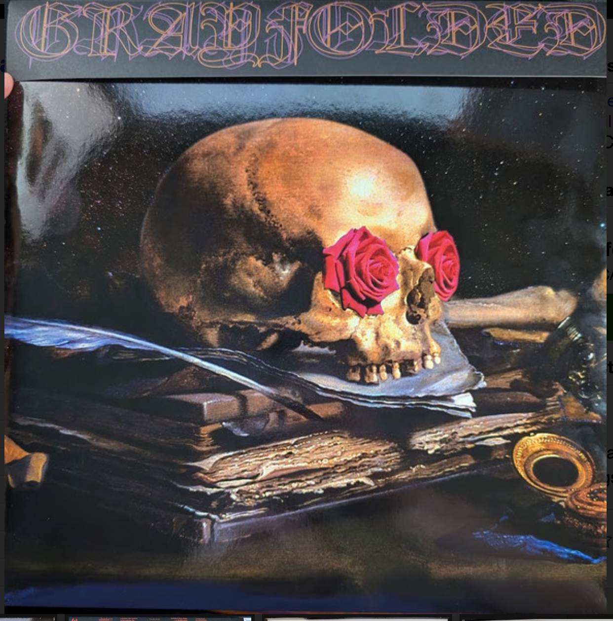 GRATEFUL DEAD, THE - GRAYFOLDED - JOHN OSWALD - 3LP
