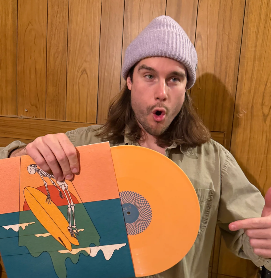 SURF HAT - S/T (ORANGE VINYL)