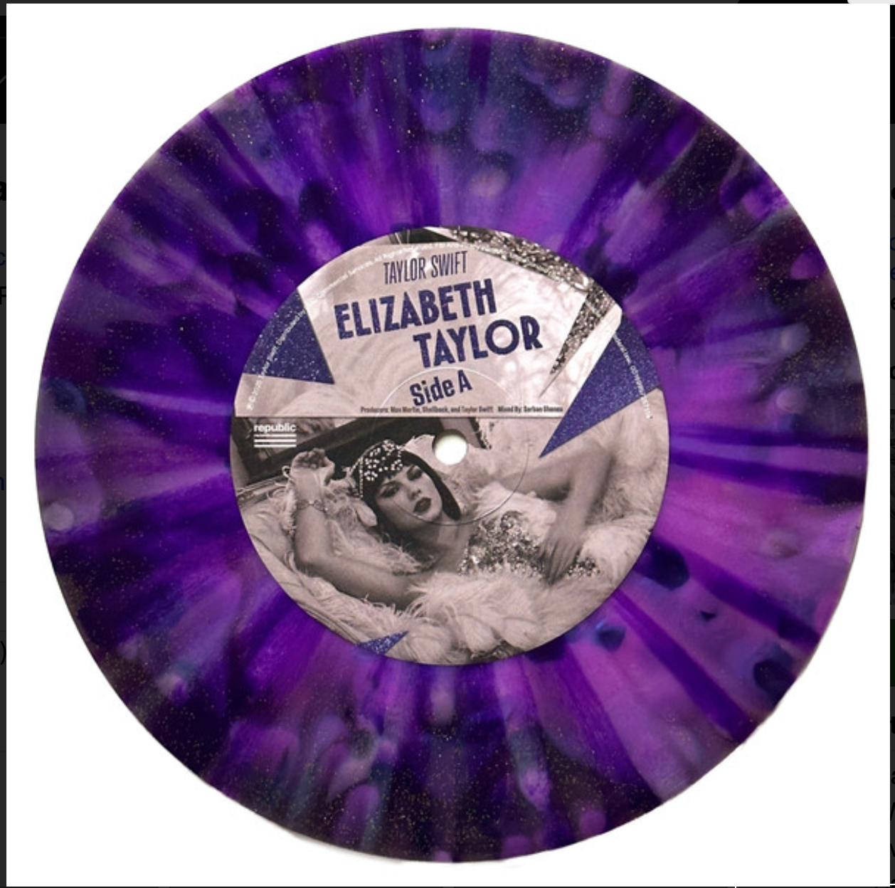 SWIFT, TAYLOR - ELIZABETH TAYLOR - RSD26 7"