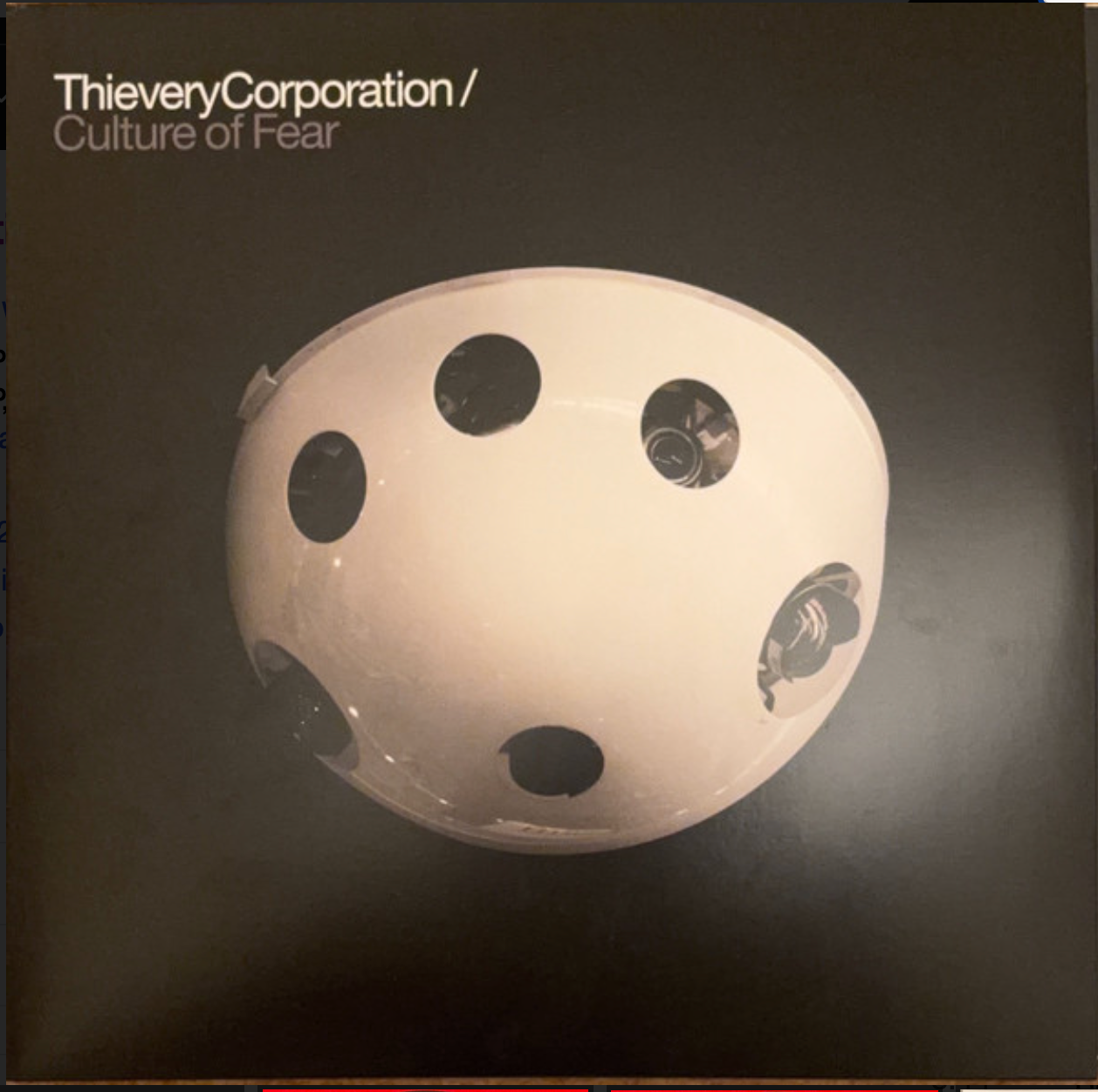 THIEVERY CORPORATION - CULTURE OF FEAR - RSD26