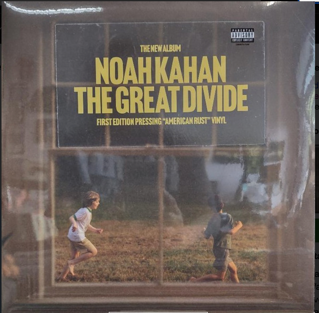 KAHAN, NOAH - THE GREAT DIVIDE (AMERICAN RUST)