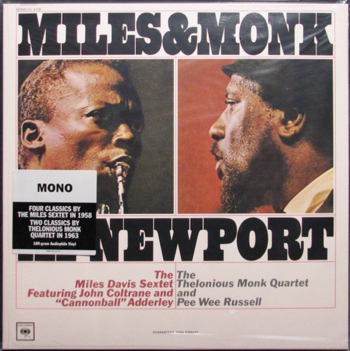 DAVIS, MILES - MILES & MONK AT NEWPORT