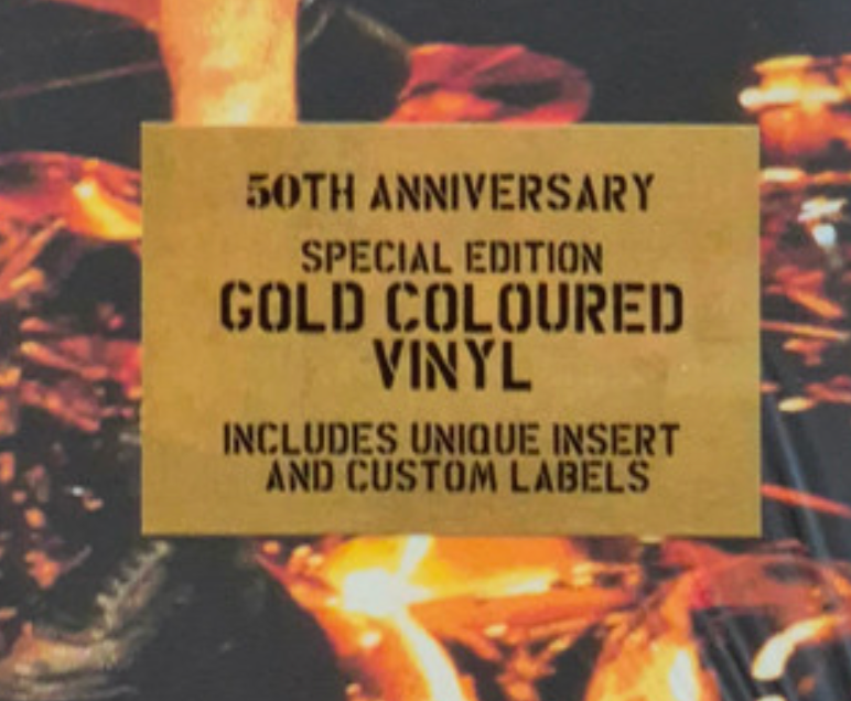 AC/DC - LIVE 2LP (GOLD VINYL) 50TH ANN