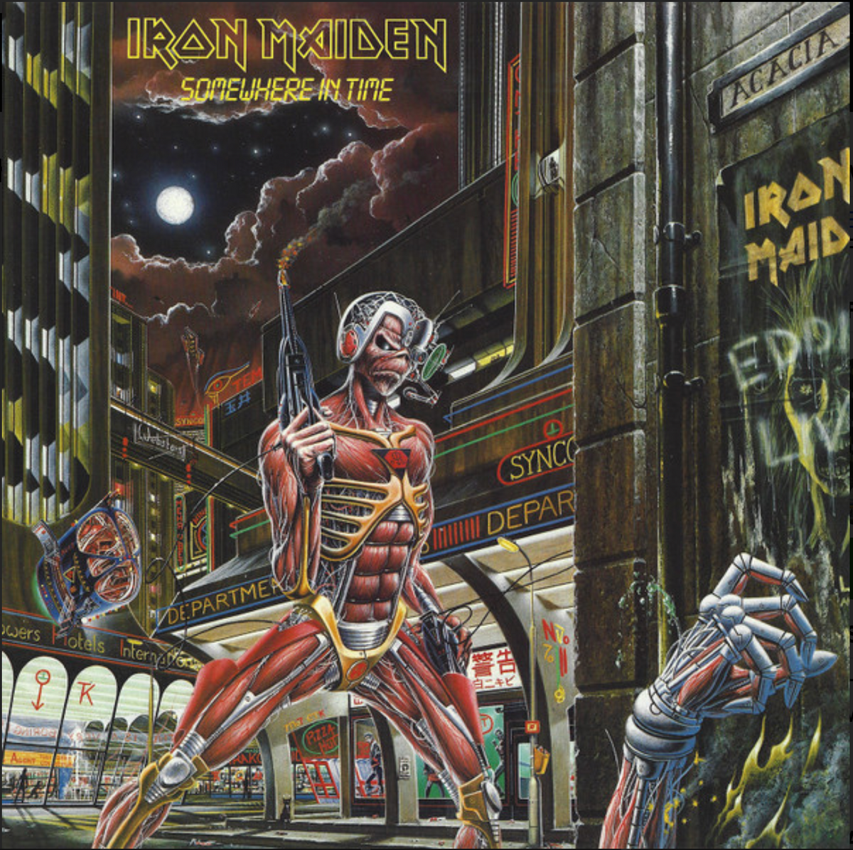 IRON MAIDEN - SOMEWHERE IN TIME