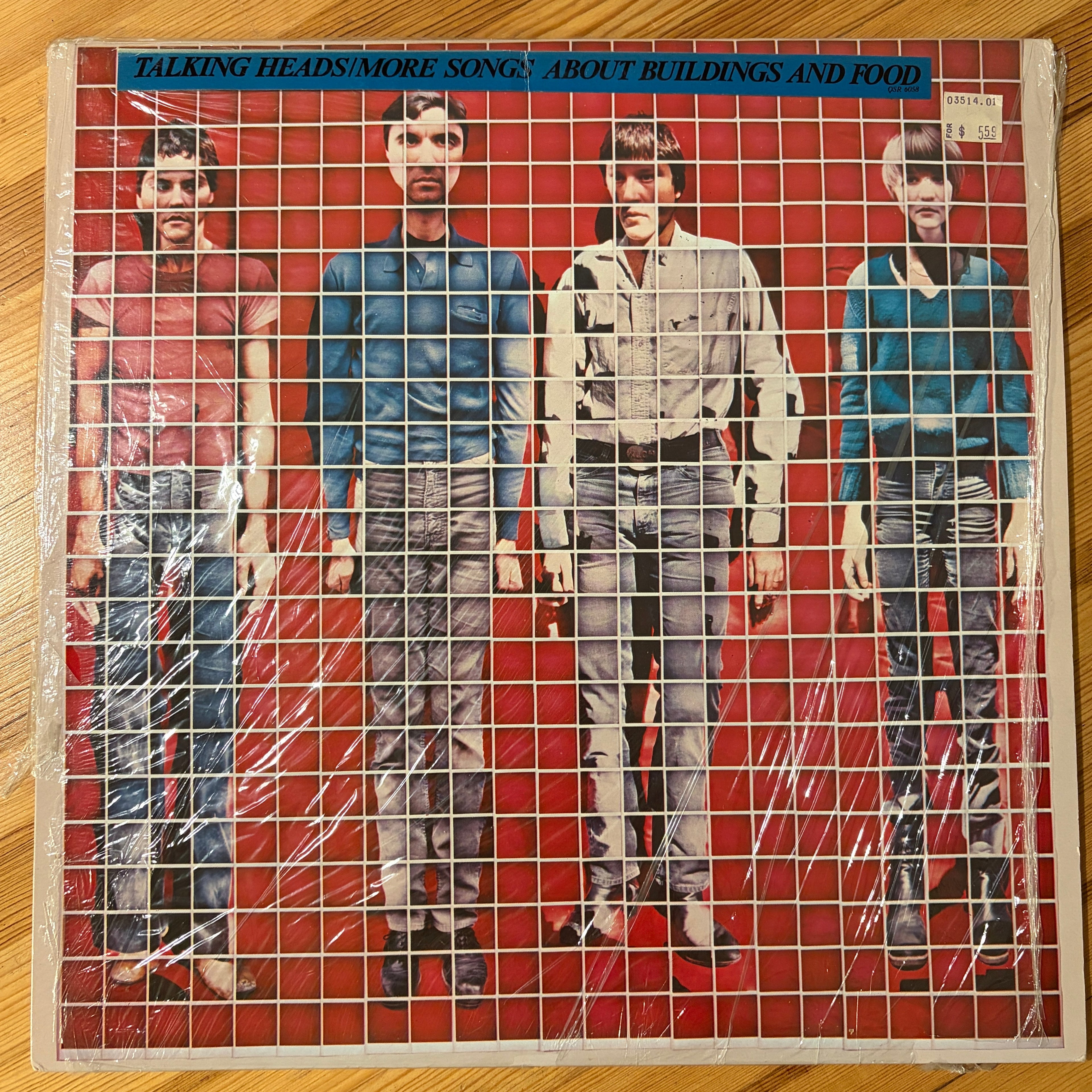 TALKING HEADS - MORE SONGS ABOUT BUILDINGS AND FOOD vinyl