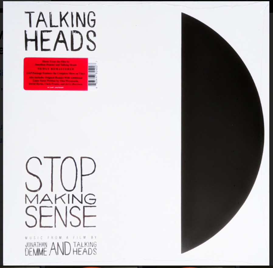 NEW VINYL TALKING HEADS