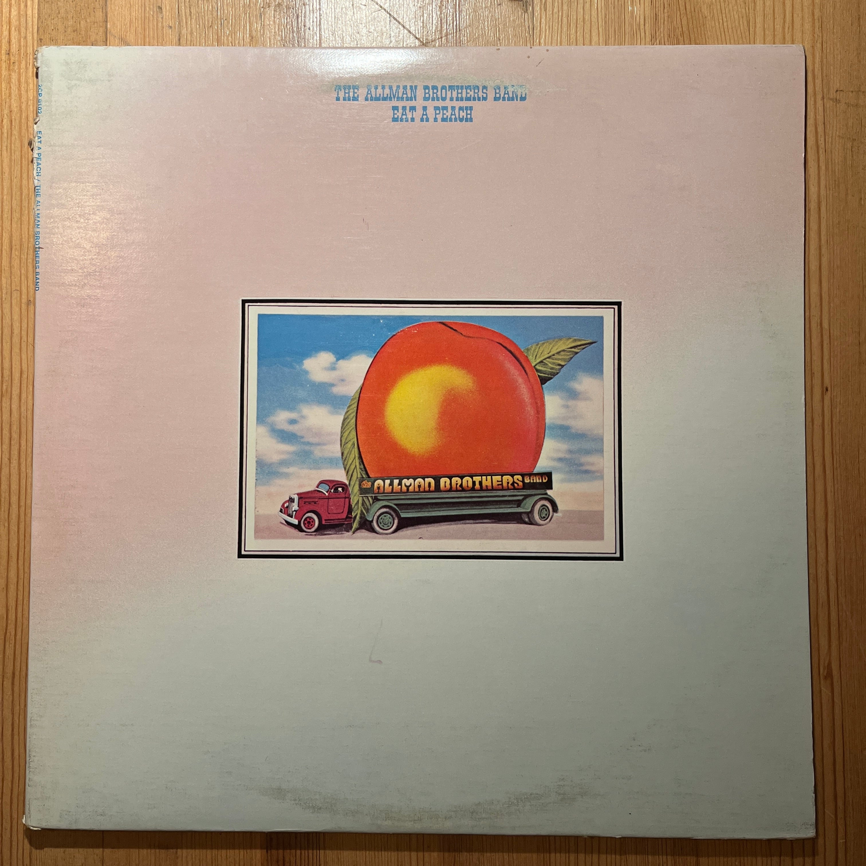 THE ALLMAN BROTHERS BAND EAT A PEACH VINTAGE VINYL 