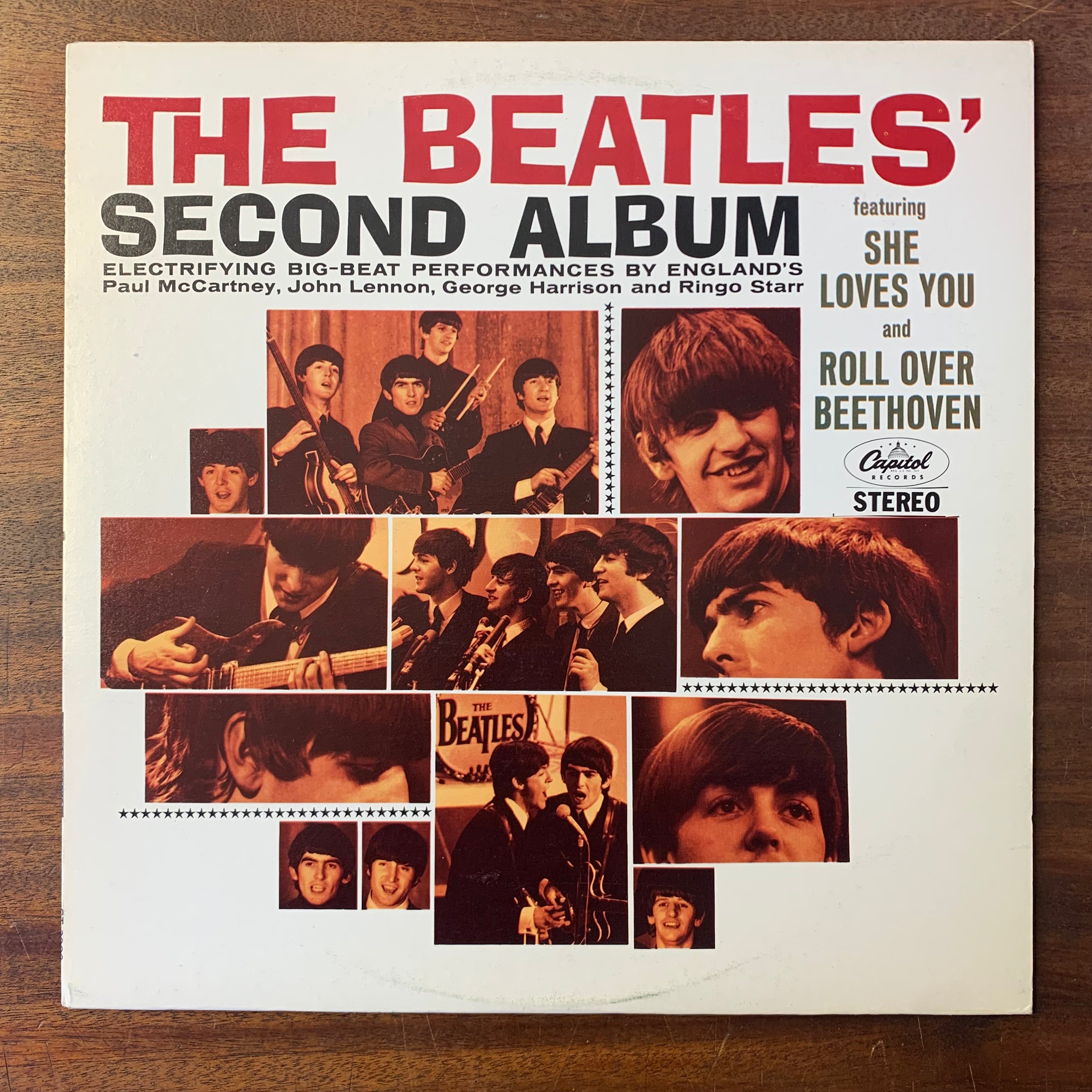 THE BEATLES SECOND ALBUM VINTAGE VINYL 1978 REISSUE