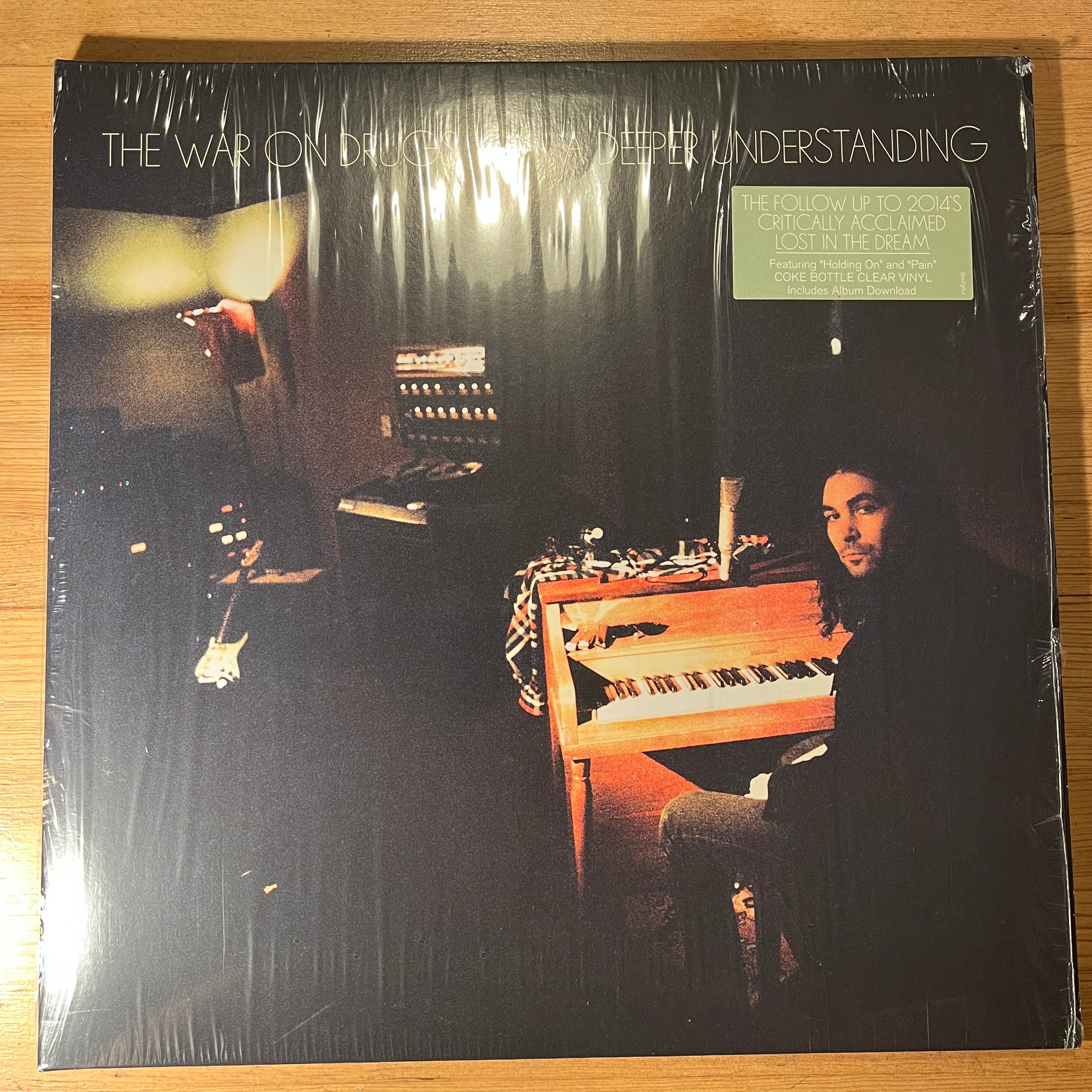 WAR ON DRUGS, THE - A DEEPER UNDERSTANDING (Clear Vinyl) vintage vinyl 