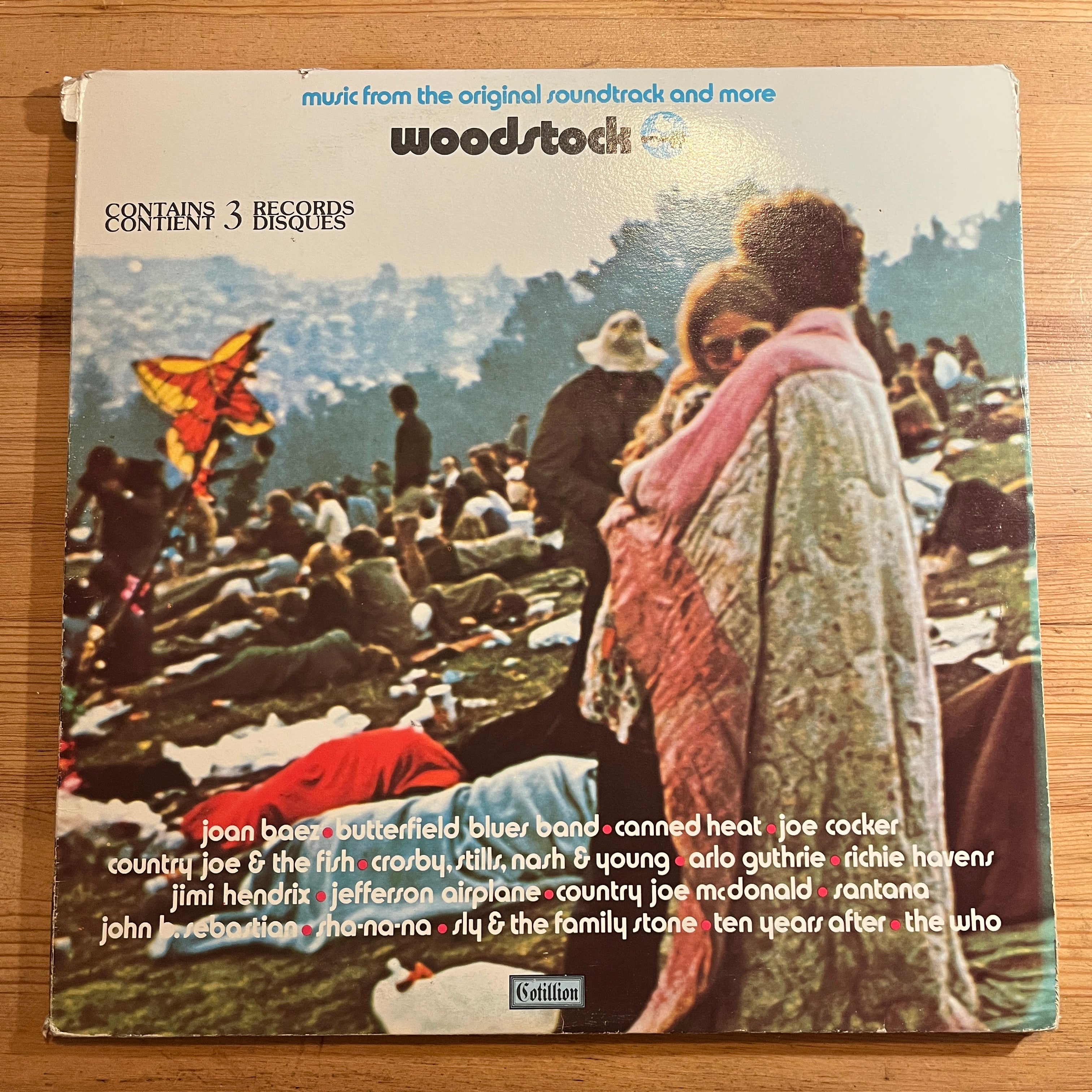 WOODSTOCK - MUSIC FROM THE ORIGINAL SOUNDTRACK VINTAGE VINYL