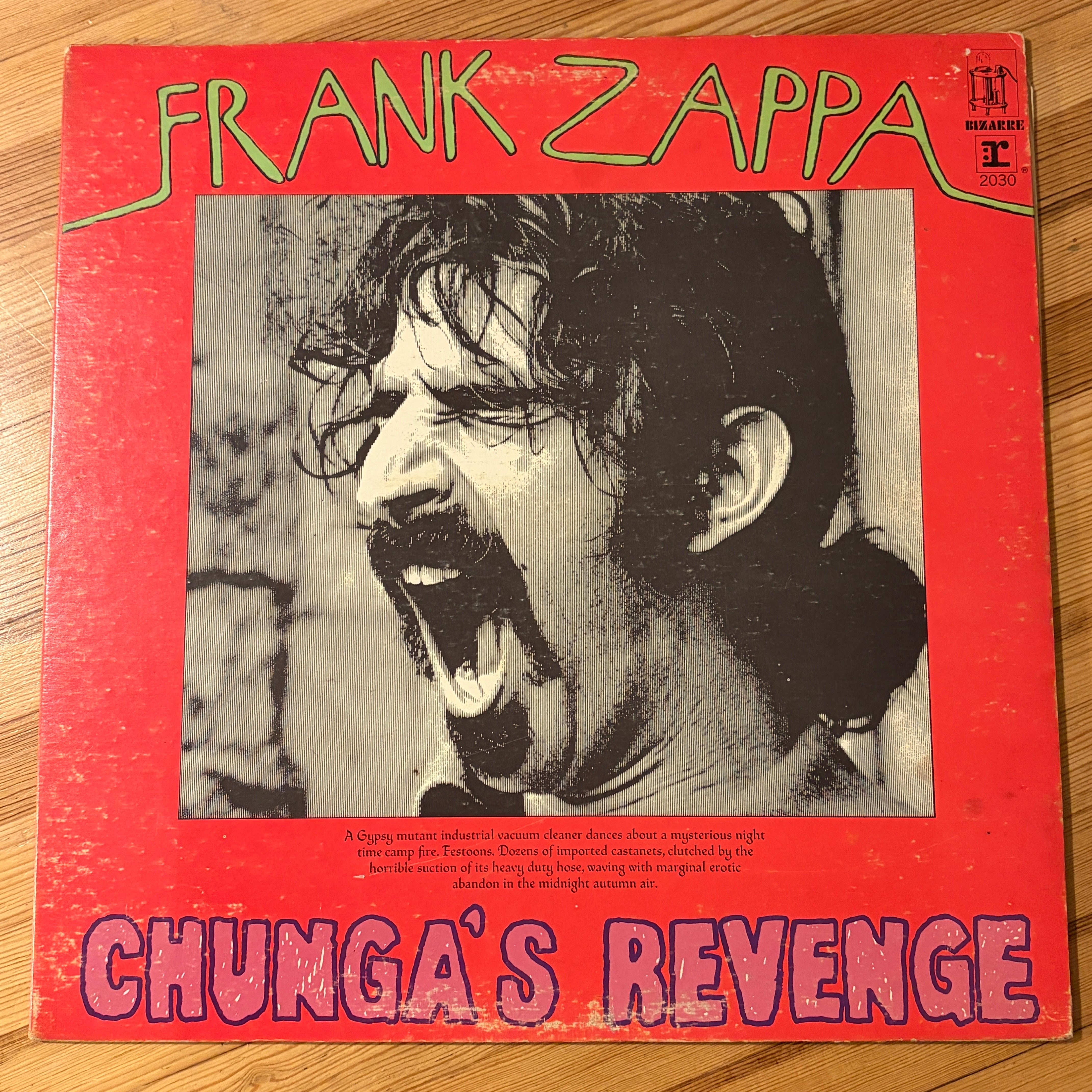 ZAPPA, FRANK - CHUNGA'S REVENGE VINYL