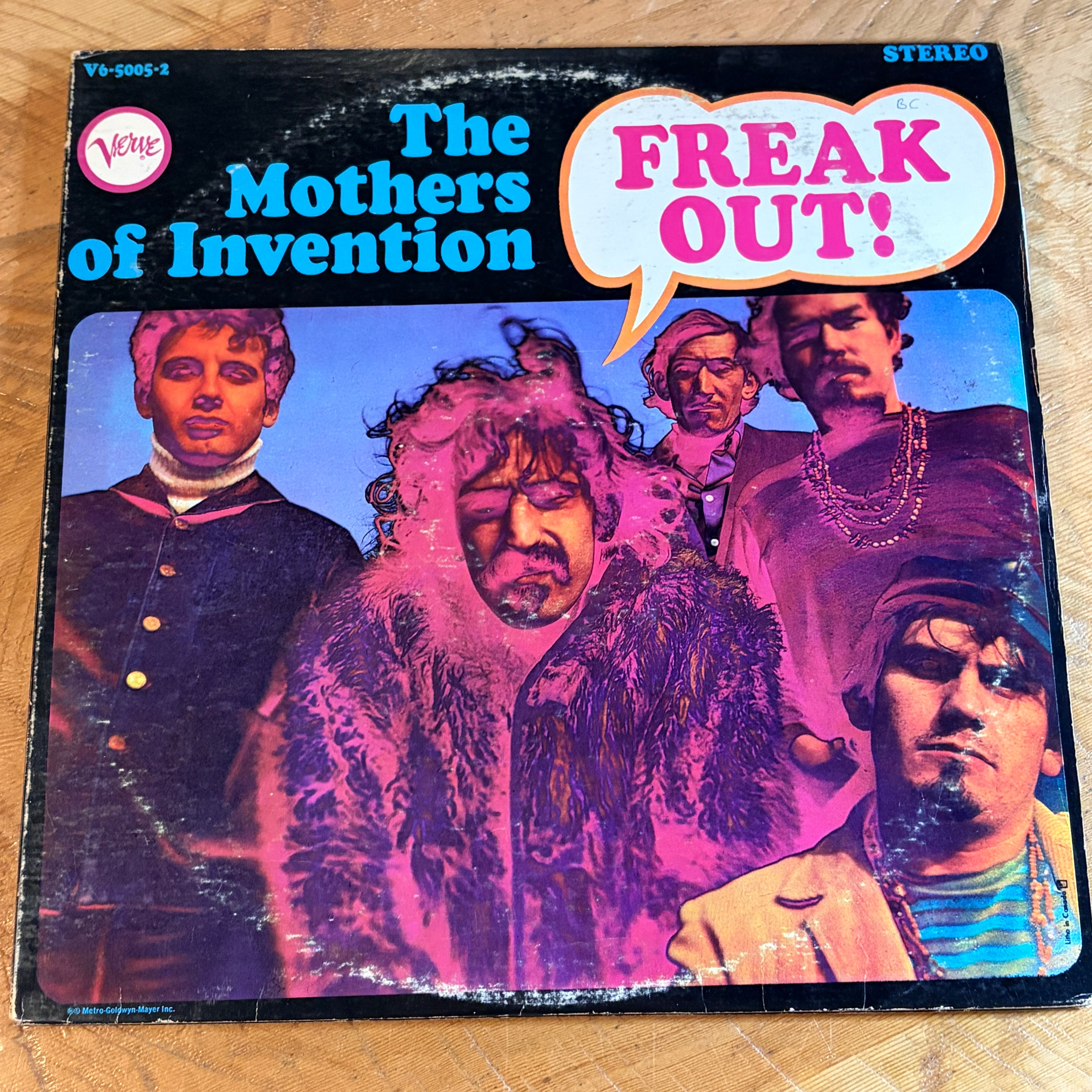 ZAPPA, FRANK - MOTHERS OF INVENTION - FREAK OUT!