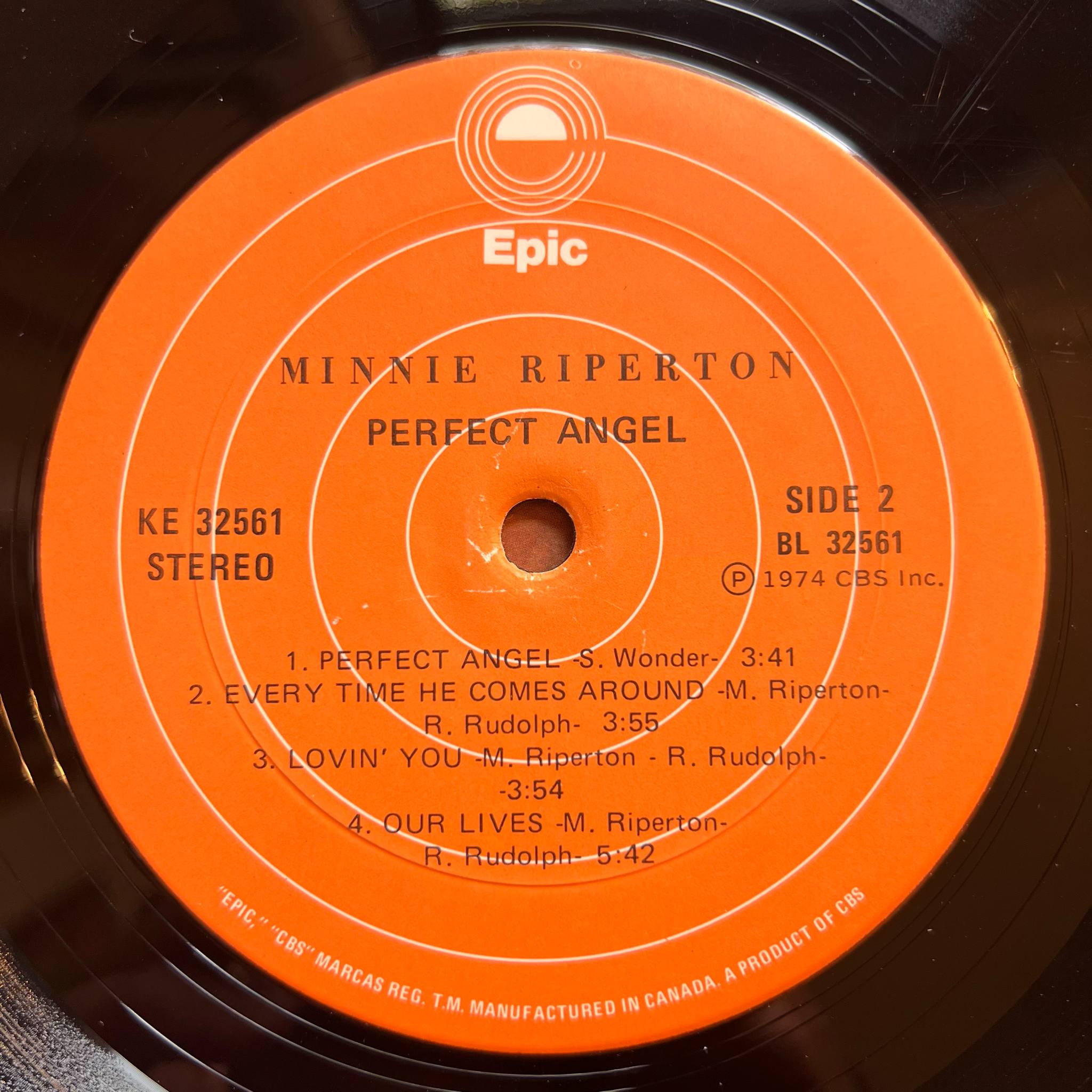 RIPERTON, MINNIE - PERFECT ANGEL