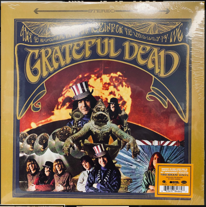 grateful dead on vinyl. grateful dead record. grateful dead self titled album