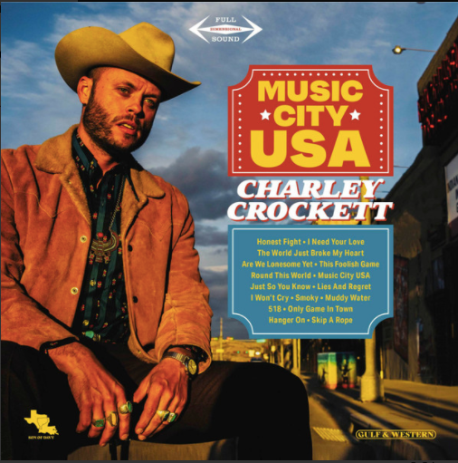 CHARLEY CROCKETT - MUSIC CITY USA  2LP