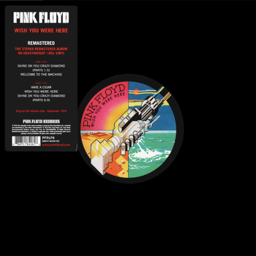 PINK FLOYD - WISH YOU WERE HERE - LP