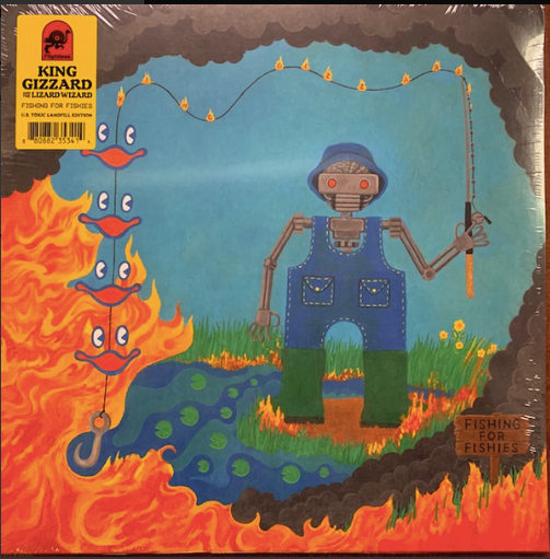 KING GIZZARD AND THE LIZARD WIZARD - FISHING FOR FISHIES - LP (TOXIC LANDFILL)