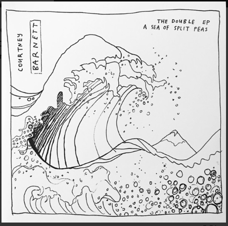 COURTNEY BARNETT - THE DOUBLE EP:  A SEA OF SPLIT PEAS - 2LP