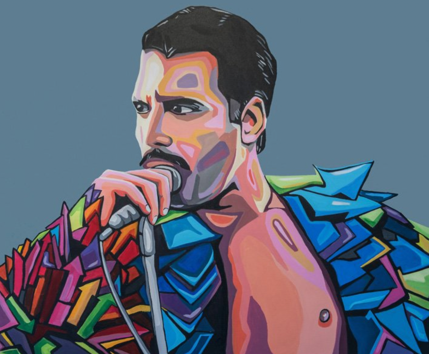 Freddie Mercury - Carla Mooking Art