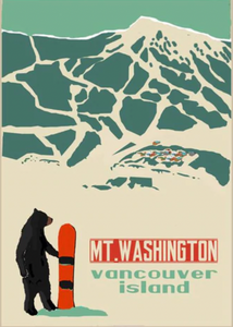 Mt. Washington Snowboard- Skookum Prints