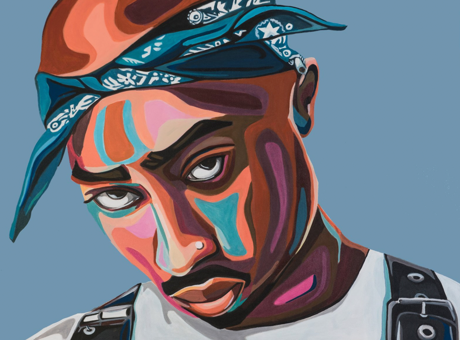 Tupac - Carla Mooking Art