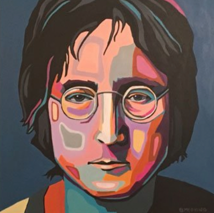 John Lennon - Carla Mooking Art