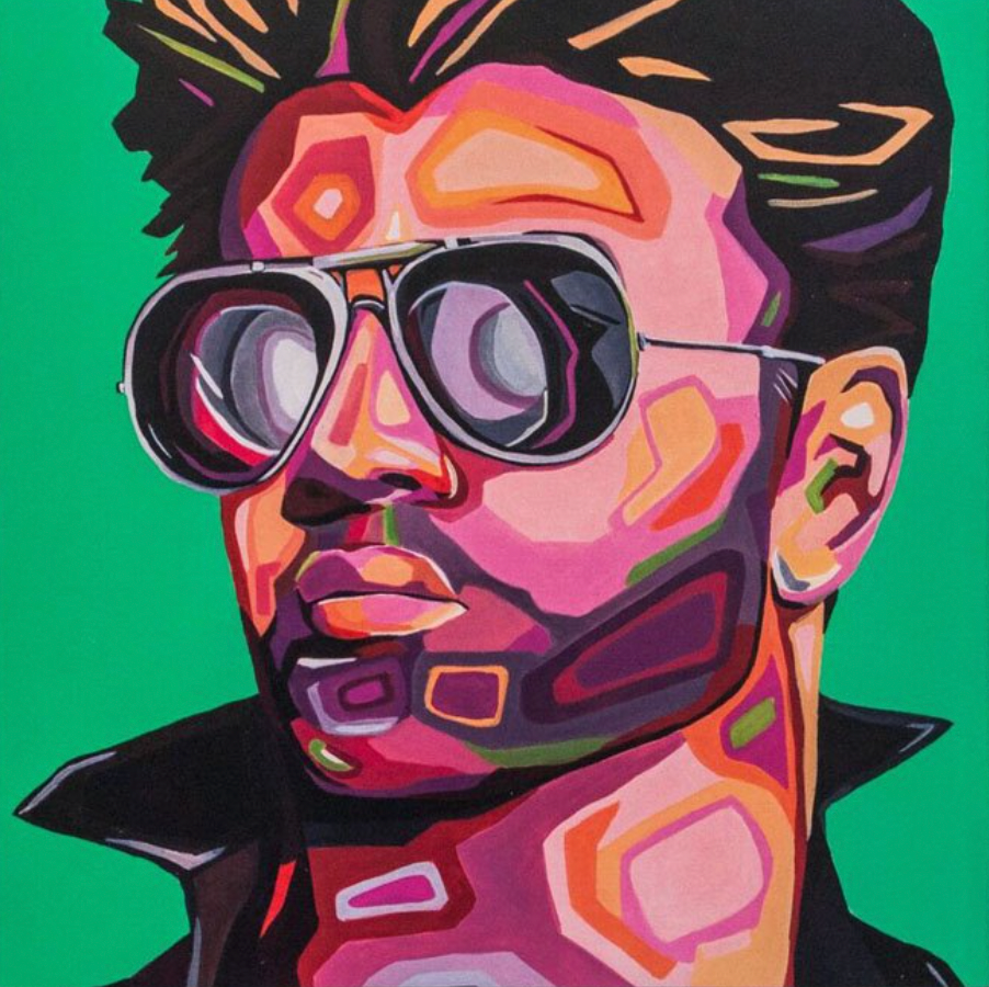 George Michael - Carla Mooking Art